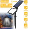 48 LEDs Solar Spotlight Outdoor Light Sensor Wall Lawn Garden Lamp Waterproof  SOS Flash