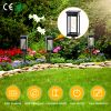 6Pack Solar Powered Stake Light Outdoor Decorative Landscape Lamp IP65 Waterproof Auto On Off Outdoor Light for Pathway Garden Yard Patio