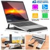 Portable Laptop Stand 7 Adjustable Heights Ventilated Notebook Holder Foldable Anti-Slip Laptop Stand 10 to 14 Inch for Notebook MacBook Pro/Air