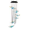 Solar Wind Chime Lights Butterfly Decorative Lamp 7 Color Changing IP55 Waterproof Hanging String Lights For Home Garden Party Festival
