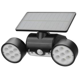 Solar Wall Light Outdoor PIR Motion Sensor Dusk To Dawn Solar Lamps IP65 Waterproof Security Lighting for Garage Front Door Garden Pathway