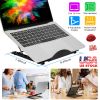 Foldable Laptop Stand Angle Adjustable Tablet PC Holder Riser Portable Ventilated Laptop Phone Desktop Holder Tray