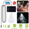 Solar Powered LED Bulb Lamp Rechargeable Night Emergency LED Light Indoor Outdoor Portable Solar Light Lamp For Chicken Coops Shed Hiking Fishing Camp