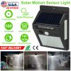 Solar Wall Light Outdoor 100 LEDs PIR Motion Sensor Lamps IP65 Waterproof Lighting for Garage Front Door Garden Pathway