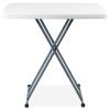 Folding Snack Table Height Adjustable Dining Tea Coffee Table TV Side Tray Laptop Desk For Home Office Indoor Outdoor Use