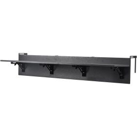 Balcony Hanging Table 12 x 48 in Outdoor Patio Railing Bar Table Foldable