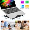 Foldable Laptop Stand Angle Adjustable Tablet PC Holder Riser Portable Ventilated Laptop Phone Desktop Holder Tray