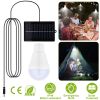 Solar Powered LED Bulb Lamp Rechargeable Night Emergency LED Light Indoor Outdoor Portable Solar Light Lamp For Chicken Coops Shed Hiking Fishing Camp