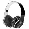 Wireless V5.0 Stereo Headsets Over-Ear Headphones Foldable Soft Memory-Protein Earmuffs 10Hrs Work w/ Built-in HiFi Mic 3.5mm Wired MMC Ports Earphone