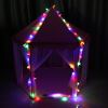 Star Fairy Lights Garden Lights 40LEDS 13.12FT String Lamp Decorative Lights Flash Constant LED Lights Battery Operated For Curtain Wedding Room Garde