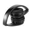Wireless V5.0 Stereo Headsets Over-Ear Headphones Foldable Soft Memory-Protein Earmuffs 10Hrs Work w/ Built-in HiFi Mic 3.5mm Wired MMC Ports Earphone