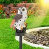 Solar Powered Owl Garden Light IP65 Waterproof LED Owl Landscape Lamp Decorative Lawn Lights For Yard Driveway Walkway Patio